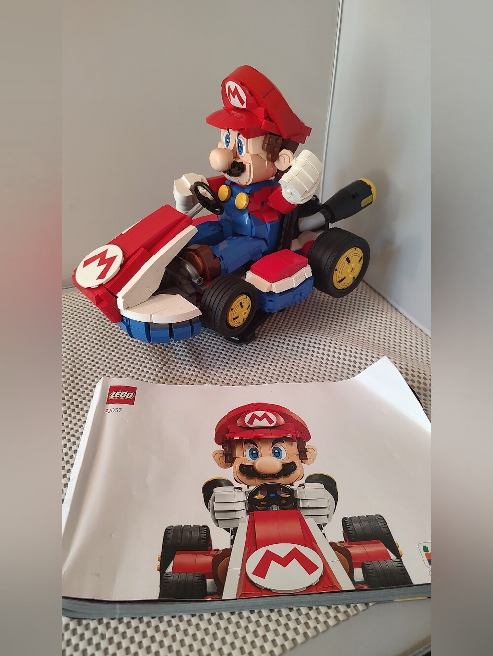LEGO 72037 Super Mario: Mario Kart Building Toy Set